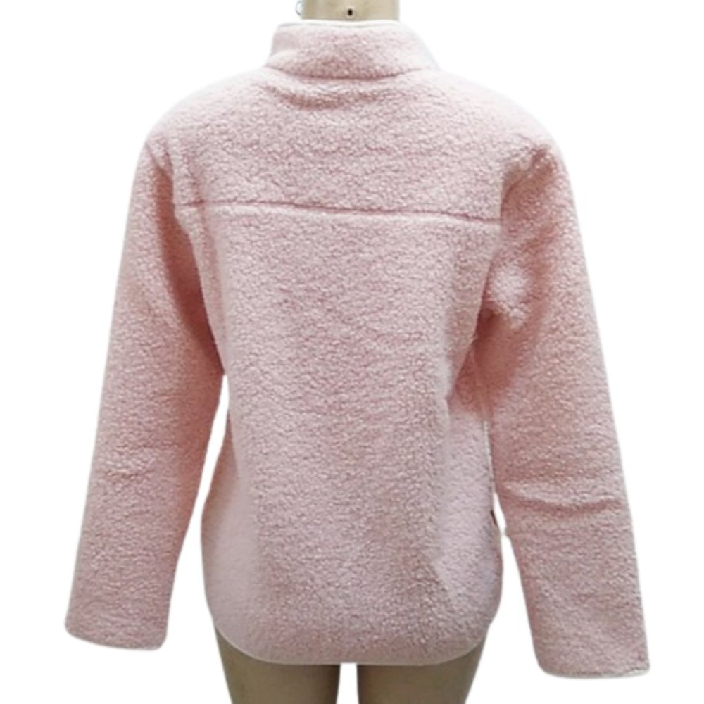 🛍️B1G1F🛍️ NWT Kids' Sherpa Zip-Up Jacket - Cat & Jack - XL - Picture 3 of 6